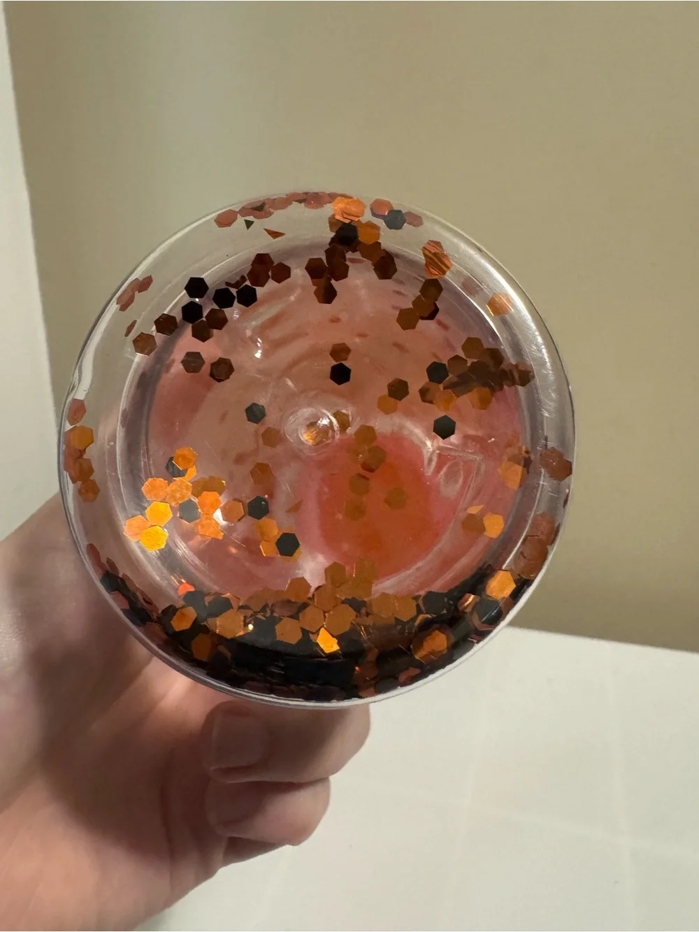 Halloween “Tis The Season To Be Spooky” Sequin Plastic Cup